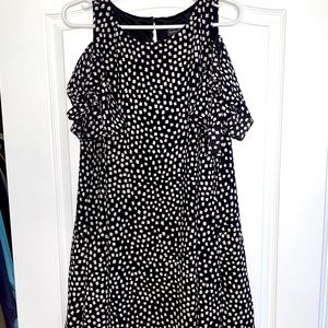 Black and white dress